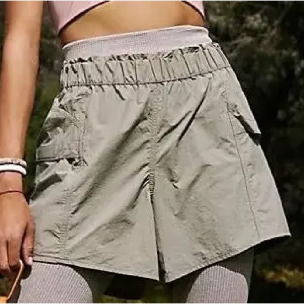 FP Movement INTO THE WILD SHORTS by Free People Olive Green